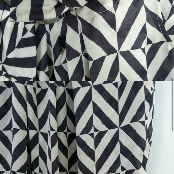 Club Monaco Jodie silk ruffled shirt size M NWT - Picture 4 of 6